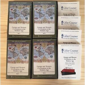 The Great Courses Europe & Western Civilization in the Modern Age Audiobook CDs